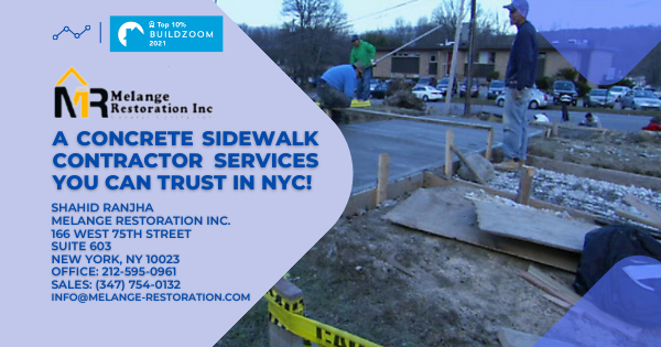 sidewalk contractor NYC