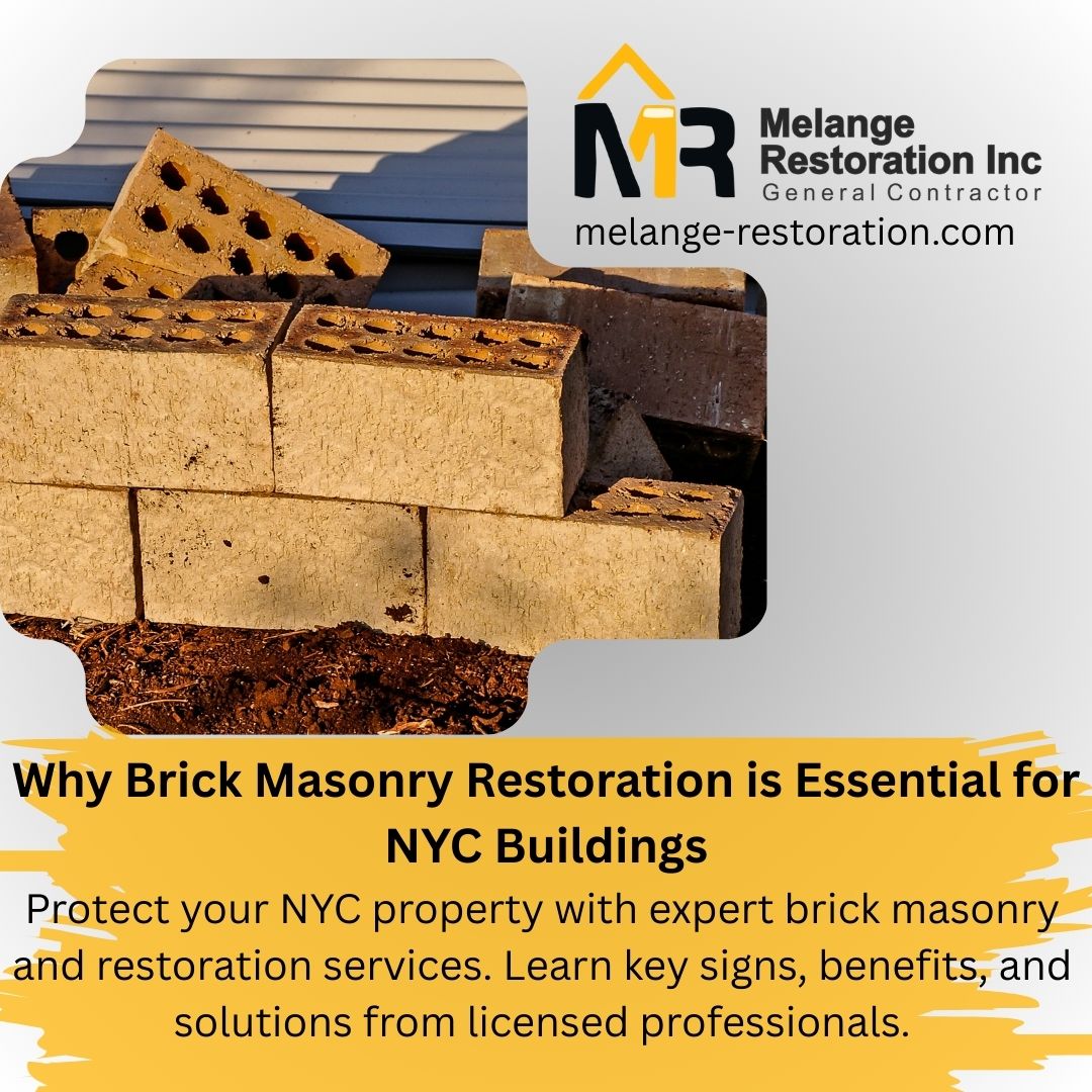 Why Brick Masonry Restoration is Essential for NYC Buildings