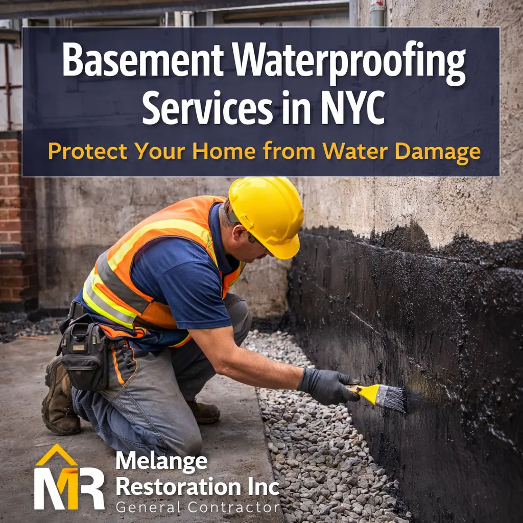 Basement waterproofing contractor in NYC