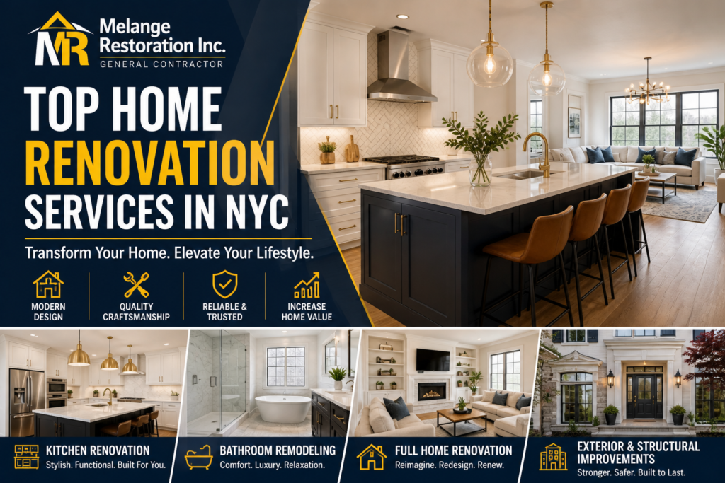 Top Home Renovation Services NYC for Modern Living