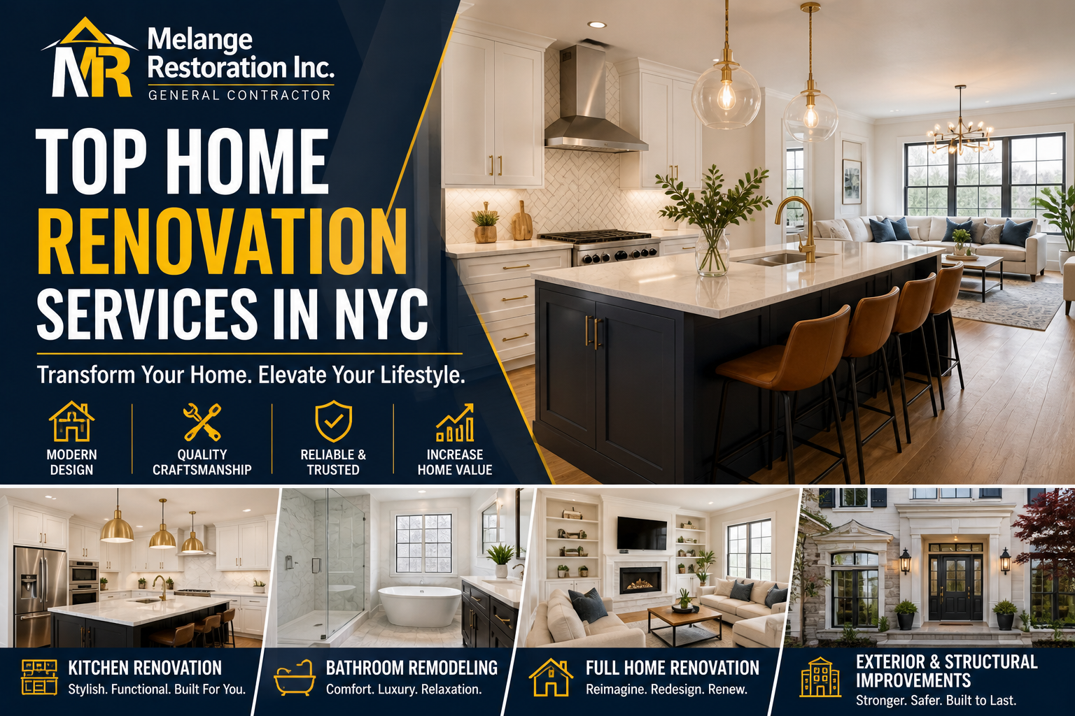 Top Home Renovation Services NYC for Modern Living